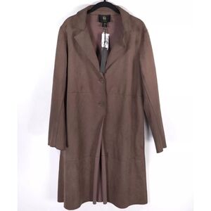 NWT House of Harlow Suede Jacket
